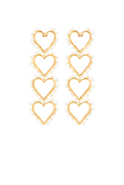 Statement Hearts Earrings